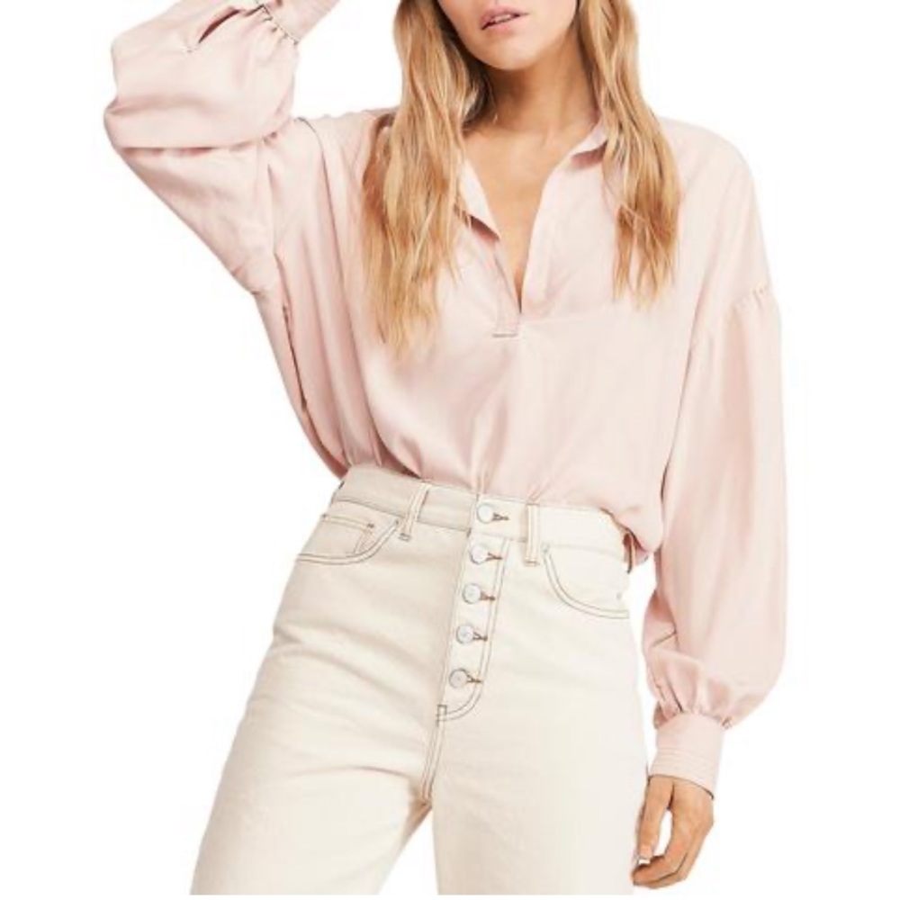 Free People Blush Top | Small | NWT